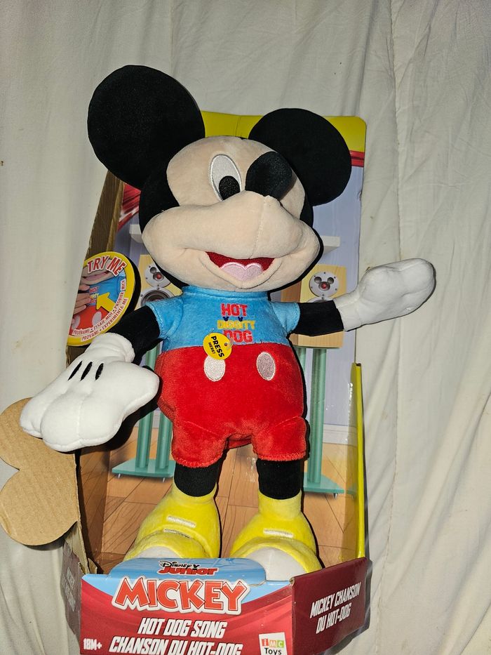 Peluche Mickey interactif - photo numéro 2
