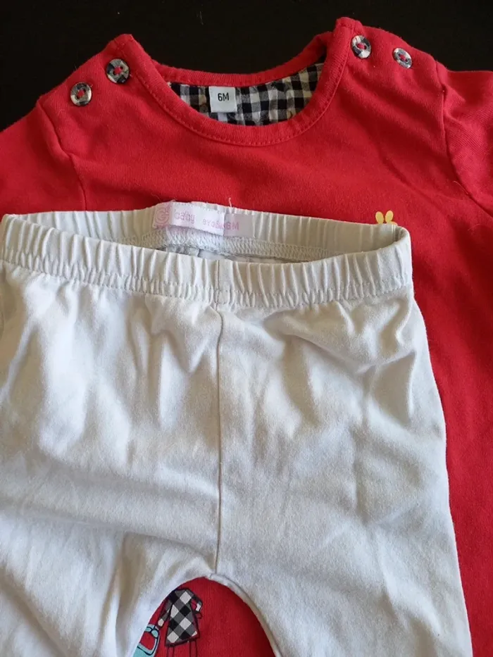 Lot de vêtements bébé fille 6 mois - photo numéro 7