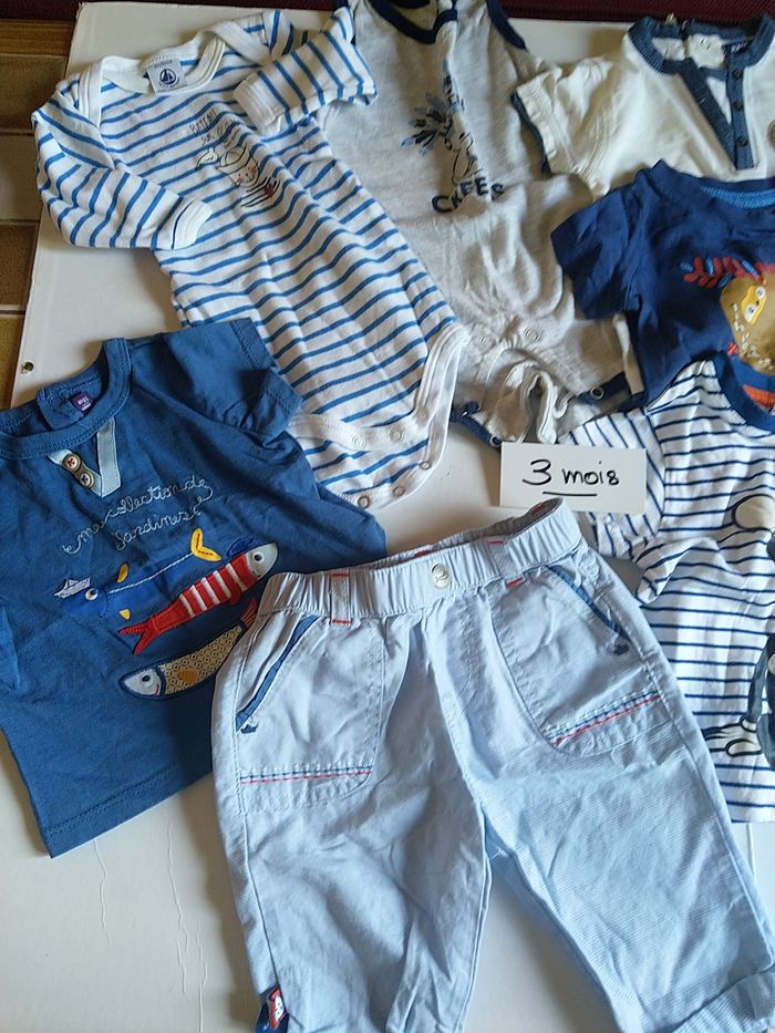 Lot bébé 3 mois garçon - photo numéro 2