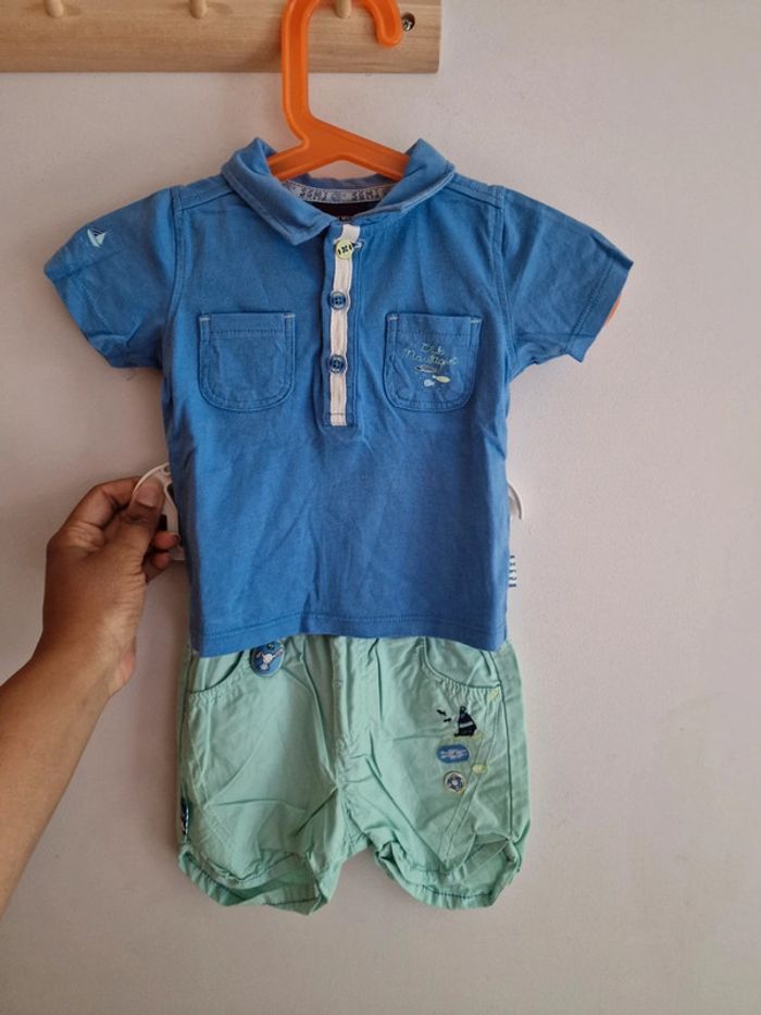 Ensemble short et t-shirt Sergent Major Bébé garçon 6 mois