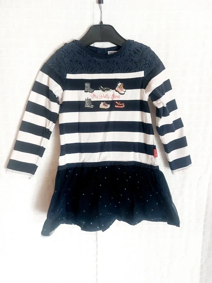 Robe manches longues Nano & Nanette 3 ans