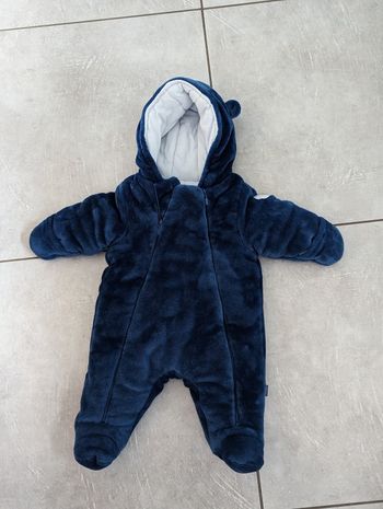 Combinaison hiver p'tit bisous 3 mois