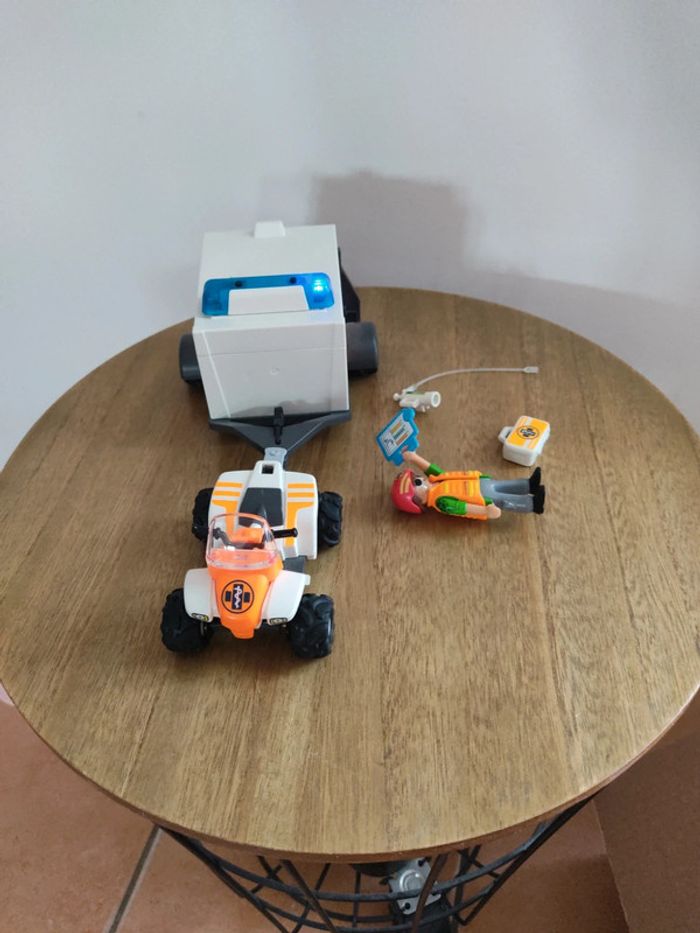 Quad de secours playmobil - photo numéro 2