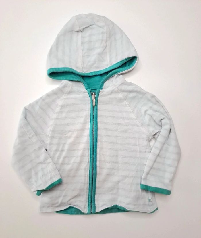 Gilet réversible 12 mois - photo numéro 4