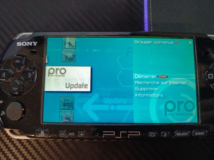 Cartes mémoire micro SD 64go pour PSP vendu flash avec 50 jeux PSP près à jouer - photo numéro 6