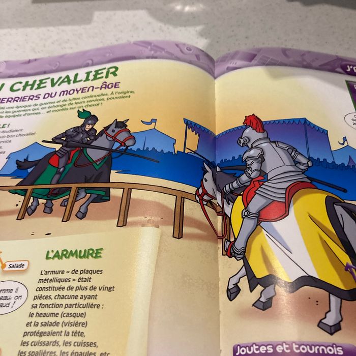 Livre les chevaliers du moyen âge - photo numéro 3