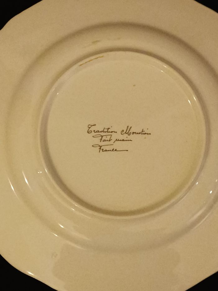 Assiette tradition Moustiers - photo numéro 7