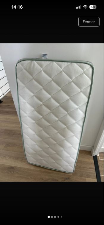 Matelas bébé 60x120cm