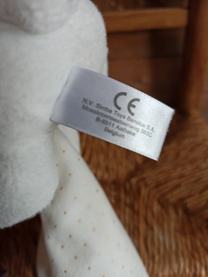 Doudou lapin Simba toys tbe - photo numéro 5