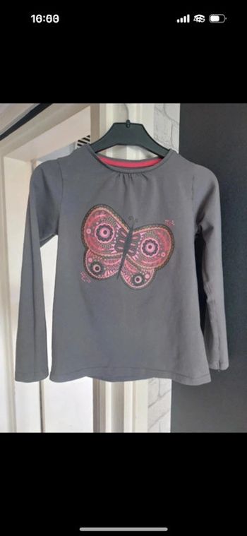 Tee-shirt manches longues Vertbaudet taille 8 ans