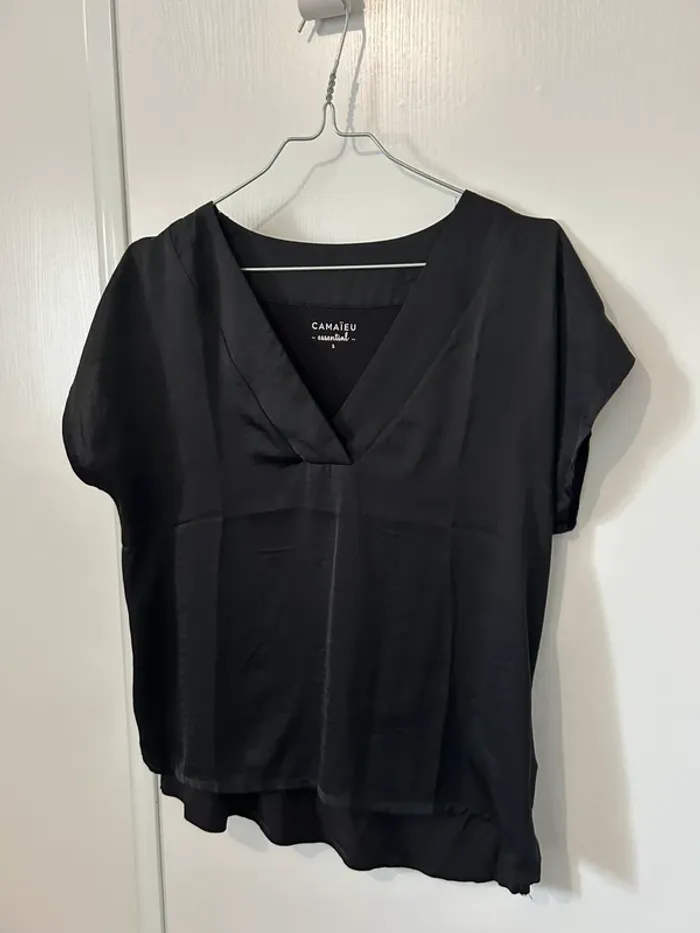 blouse fluide satin Camaïeu - photo numéro 3