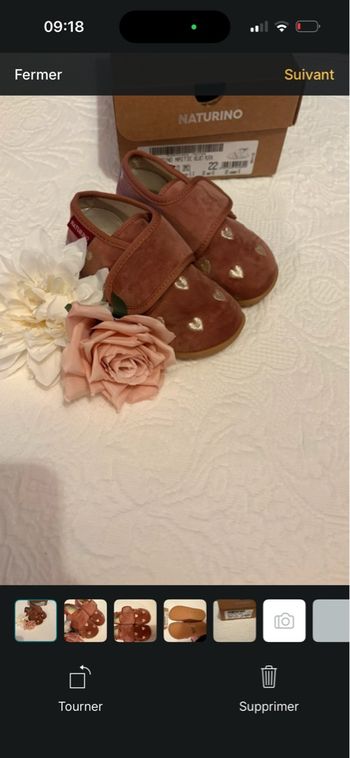 Chaussons naturino neuf 