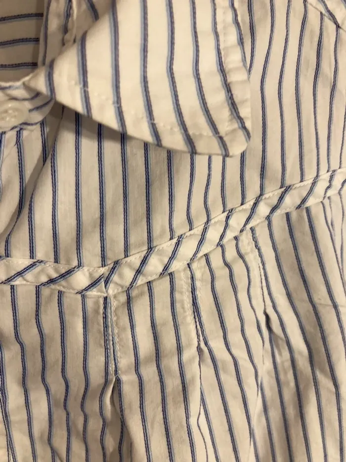Chemise coton fines rayures - photo numéro 3