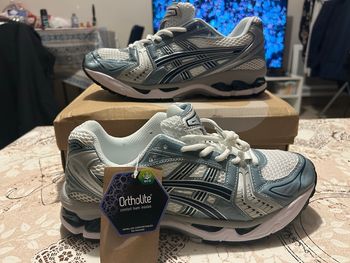 Asics Kayano 14 white fordj grey