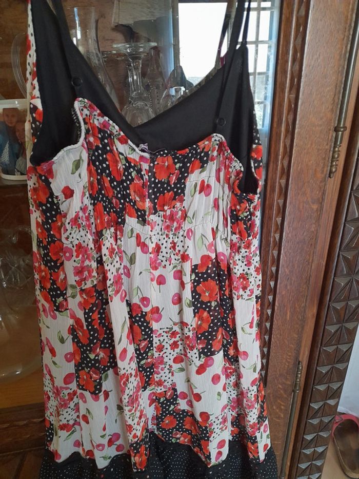 Robe multicolore
