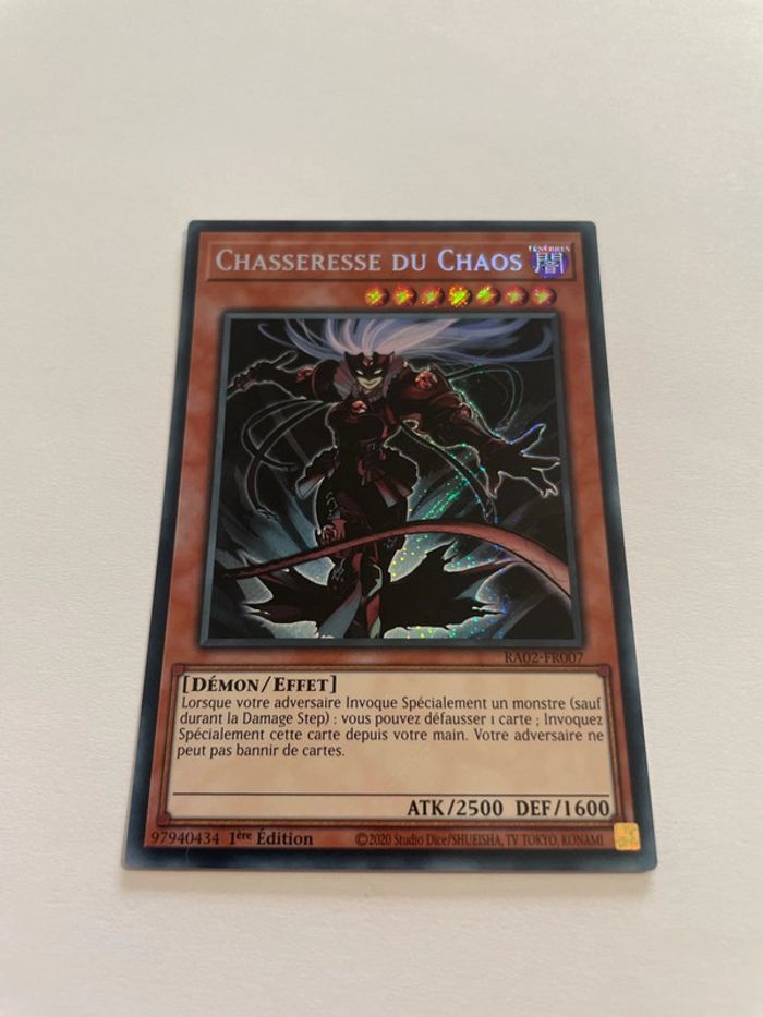 Yu-Gi-Oh! Chasseresse du Chaos : SE RA02-FR007