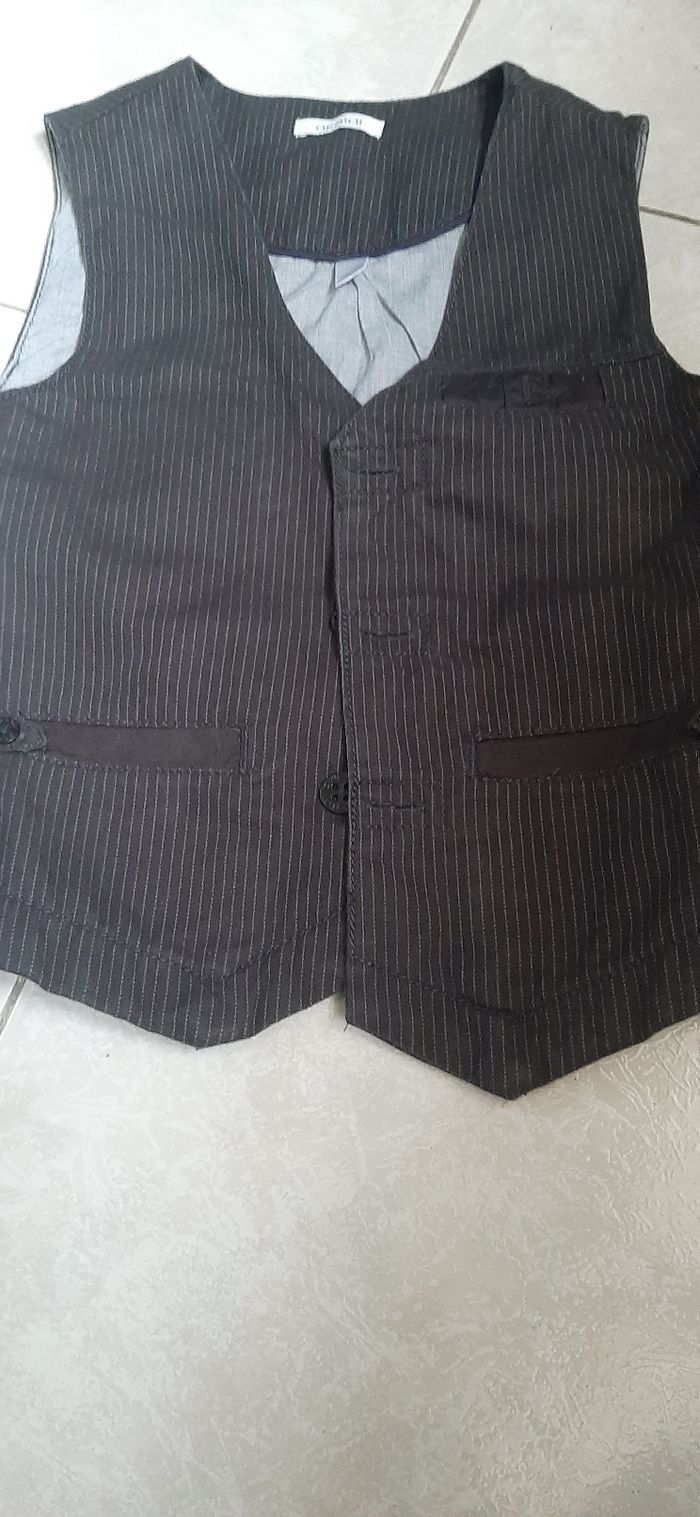 Gilet sans Manche raye - photo numéro 2
