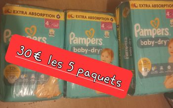 Pampers taille 4+