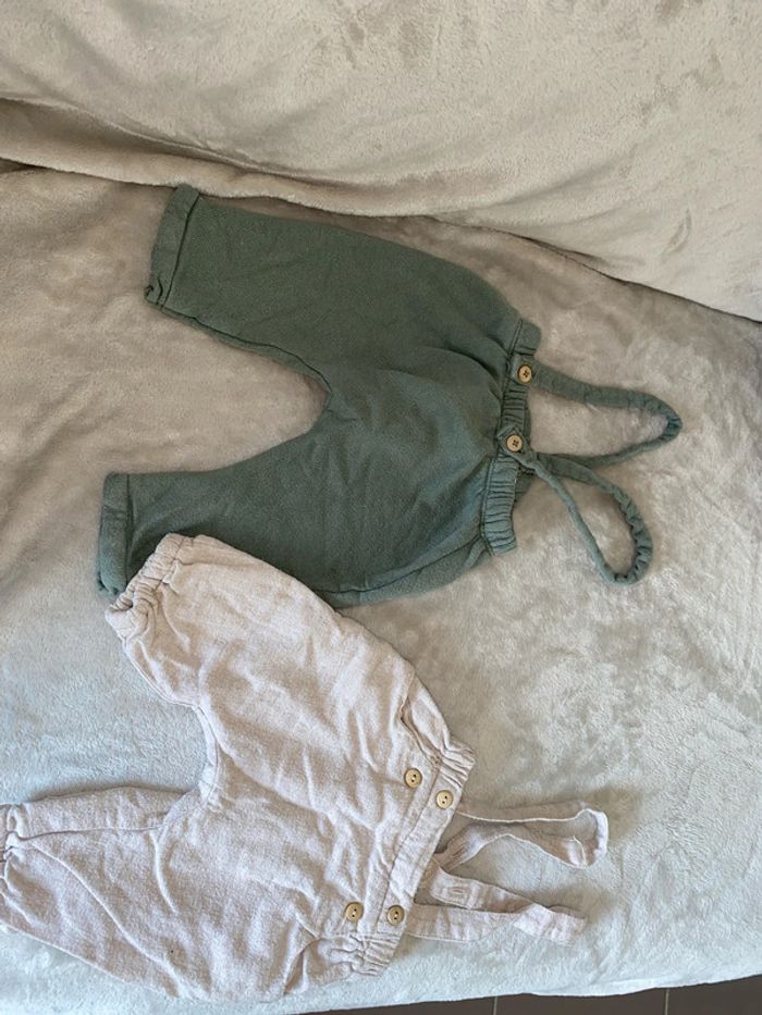 2 salopettes Zara