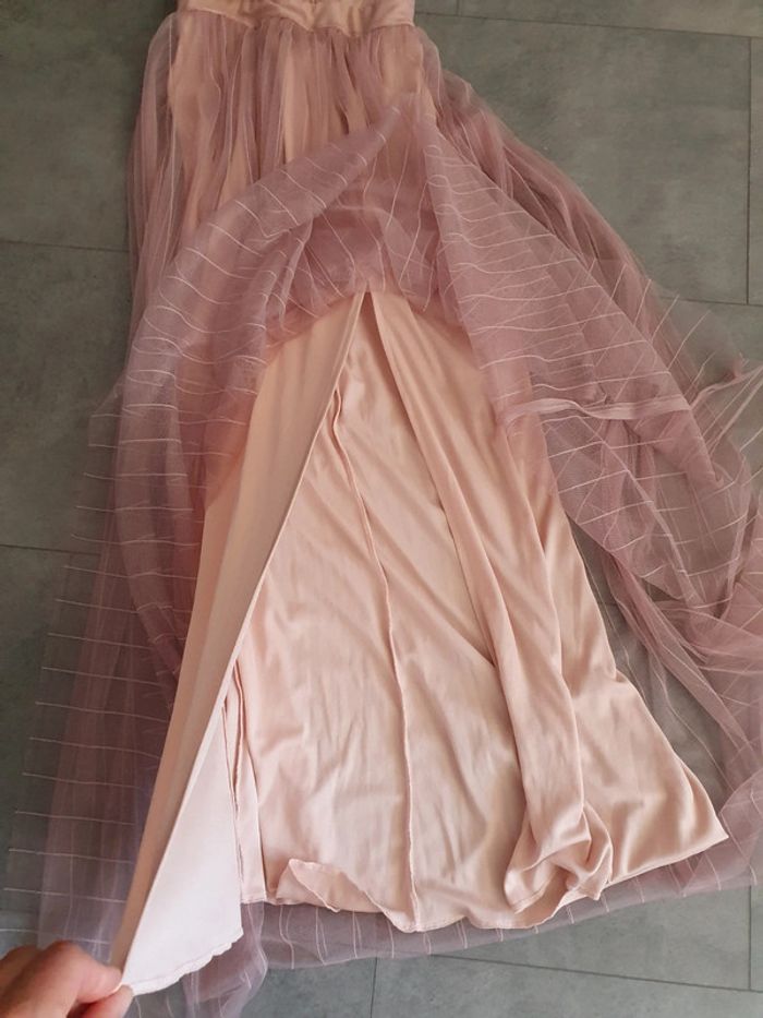 Robe soirée mariage baptème coktail   T 38 - photo numéro 6