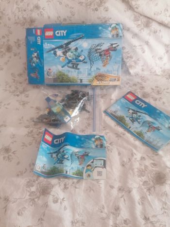 Lego city 60207 helicopter dead police
