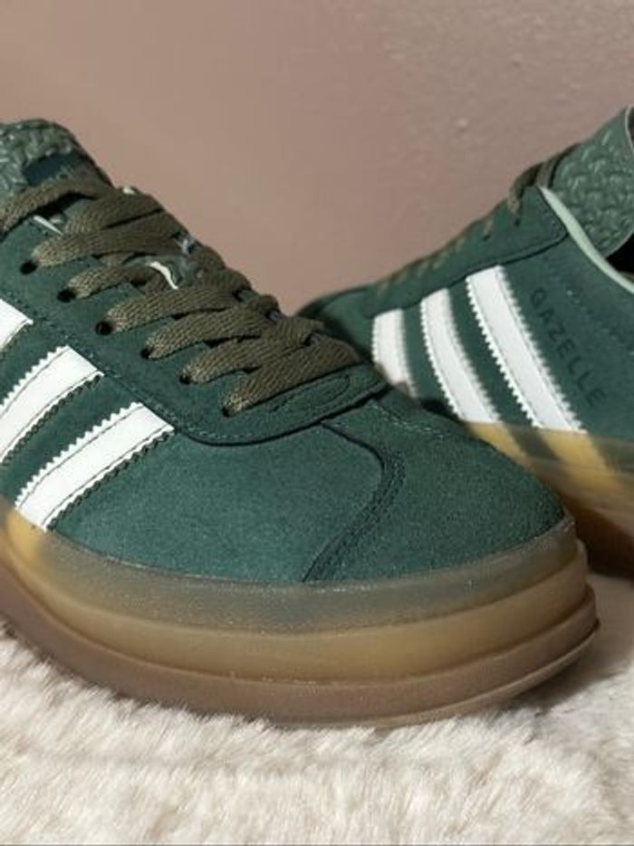 Adidas gazelle bold vert T37,5 - photo numéro 3