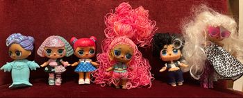 6 poupée lol surprise