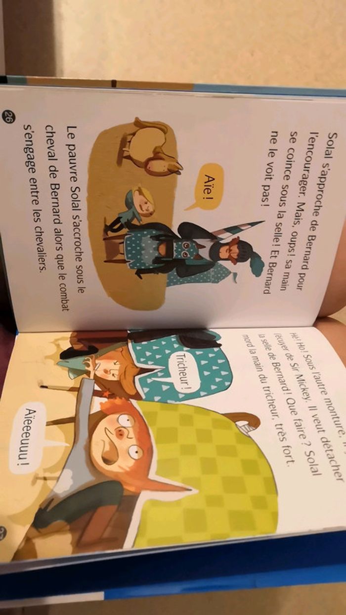 Livre l'apprenti Chevalier, bonne chance pour le tournoi ! - photo numéro 3