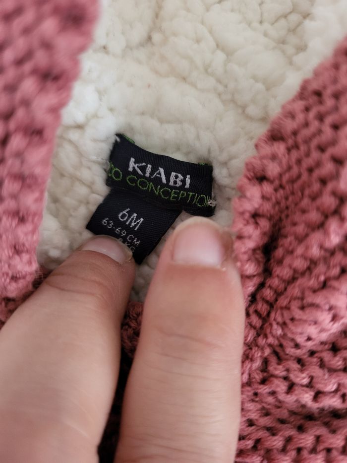 Gilet en mailles fille. - photo numéro 5