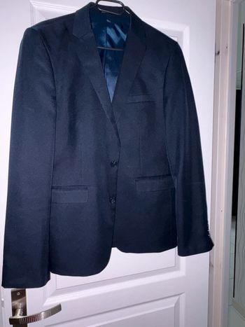 Blazer bleu marine T.L neuf