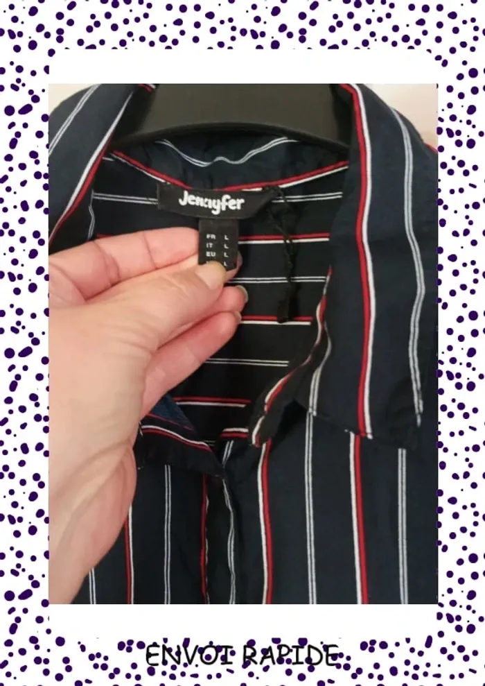 Chemise rayée femme - photo numéro 4
