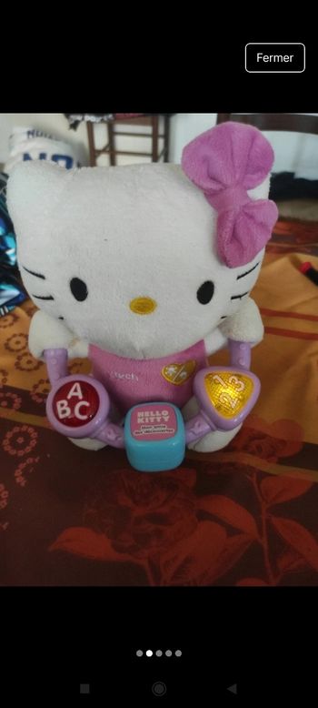 Peluche musicale hello Kitty j9