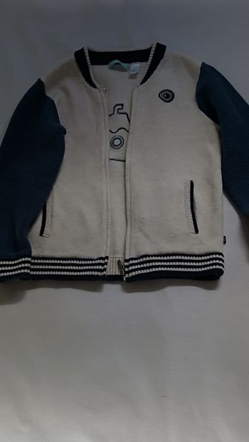Gillet zippé garçon