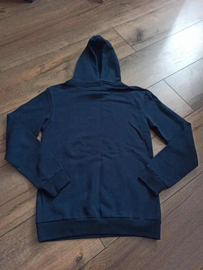 Sweat/pull homme bleu marine uni S - photo numéro 4