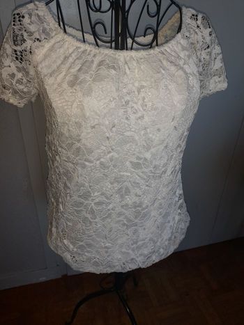 Blouse dentelle
