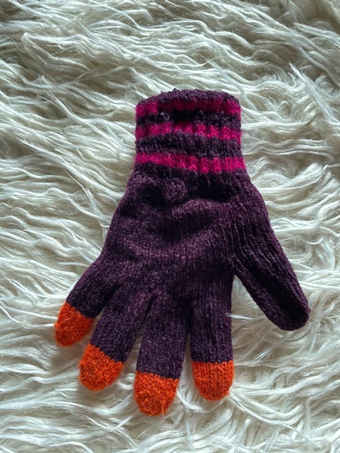 Gants laine 4 ans fille - photo numéro 3