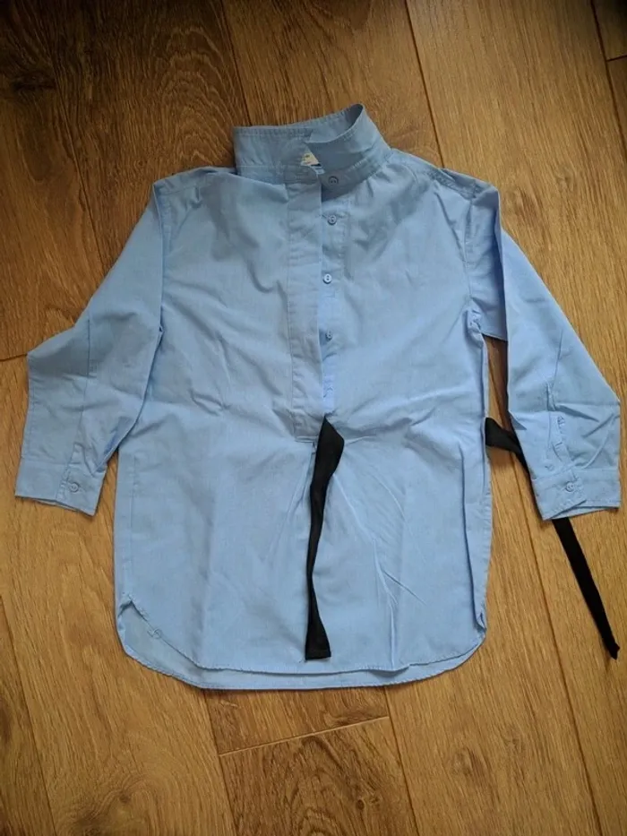 Chemise bleue Zara - 7 ans
