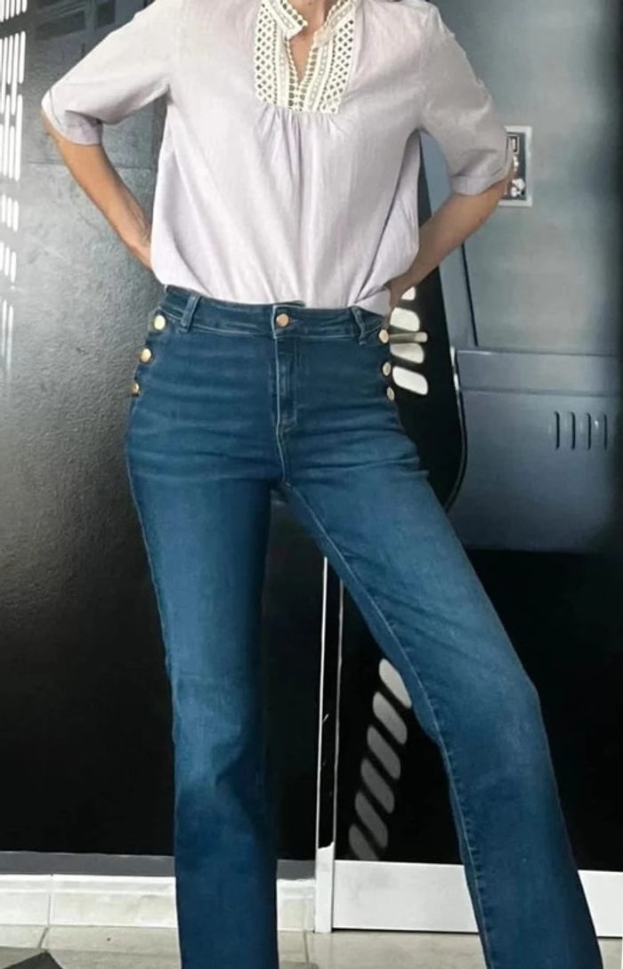 Jean évasé Ninon