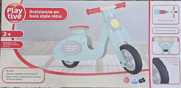 Draisienne bois retro - photo numéro 2