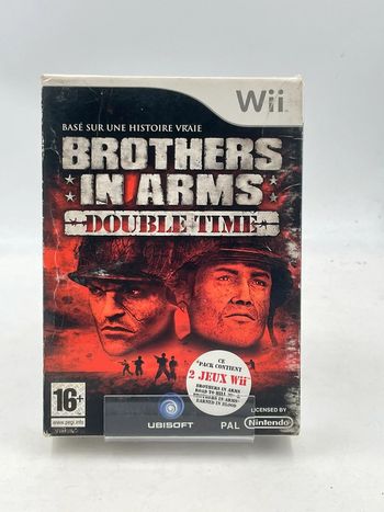 Coffret jeux vidéos Brother In Arms double Time sur console Nintendo Wii