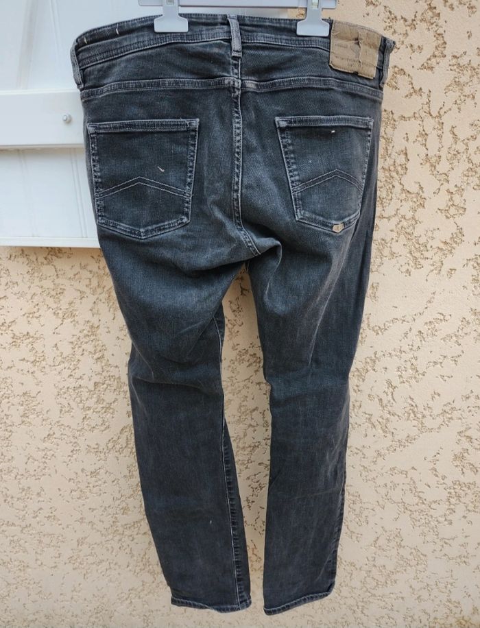 Jean skinny gris noir taille L - photo numéro 5