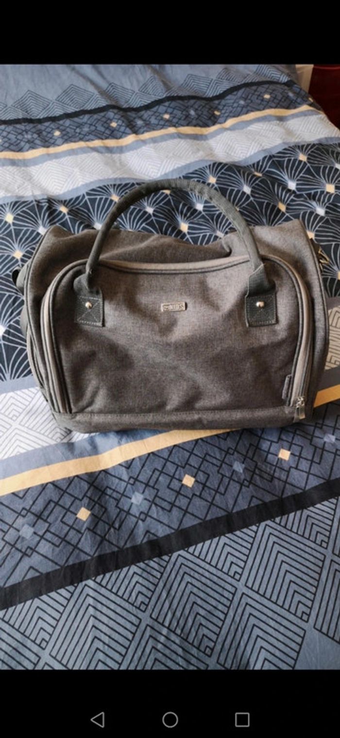 Super Sac à langer gris mixte