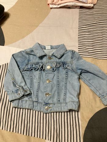 Veste en jean bébé fille