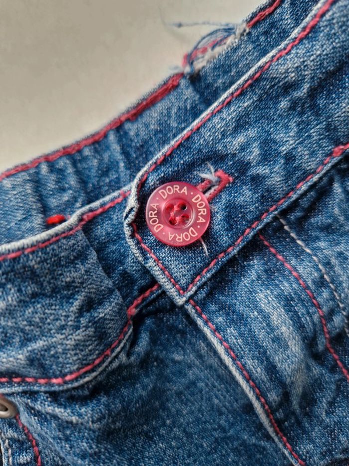 Lot  jeans Dora en 5 ans - photo numéro 4