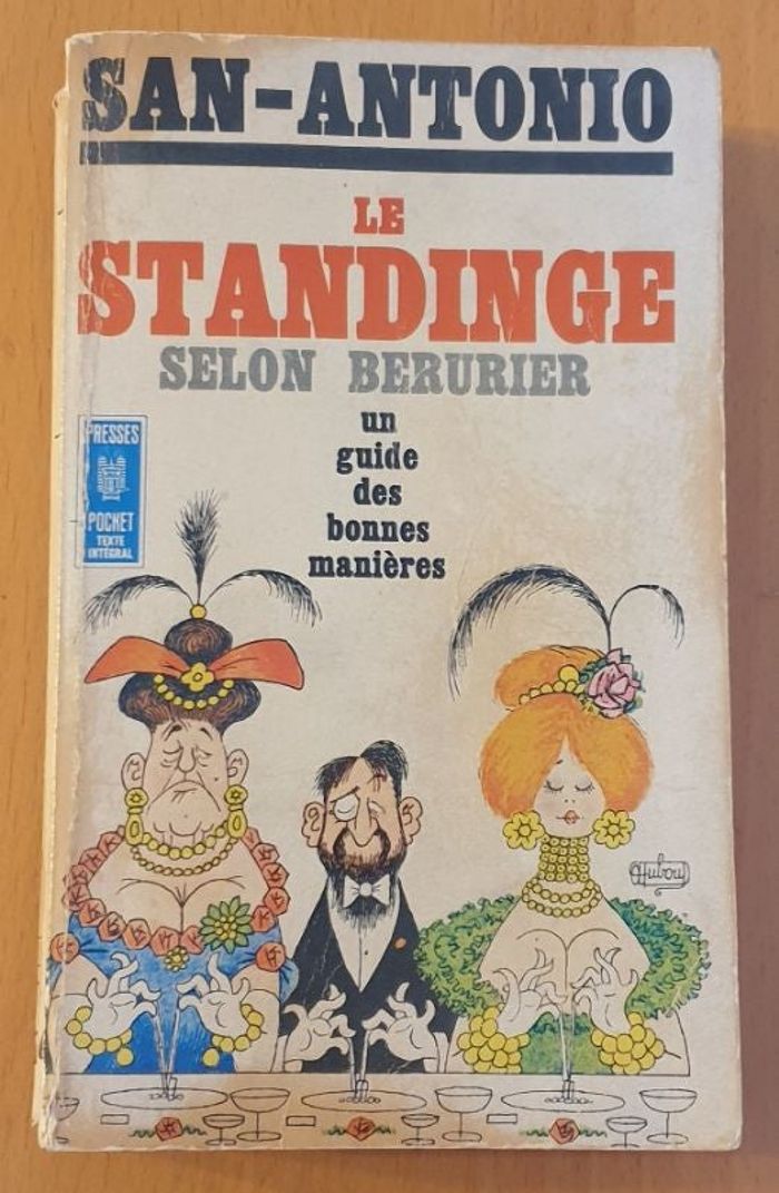 San-Antonio Le standinge selon Bérurier, Editions Presses Pocket 1966