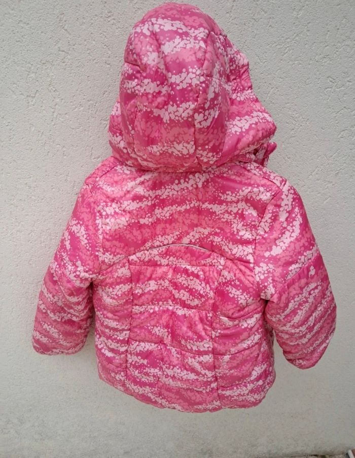 Blouson doudoune adidas rose 5/6ans - photo numéro 6
