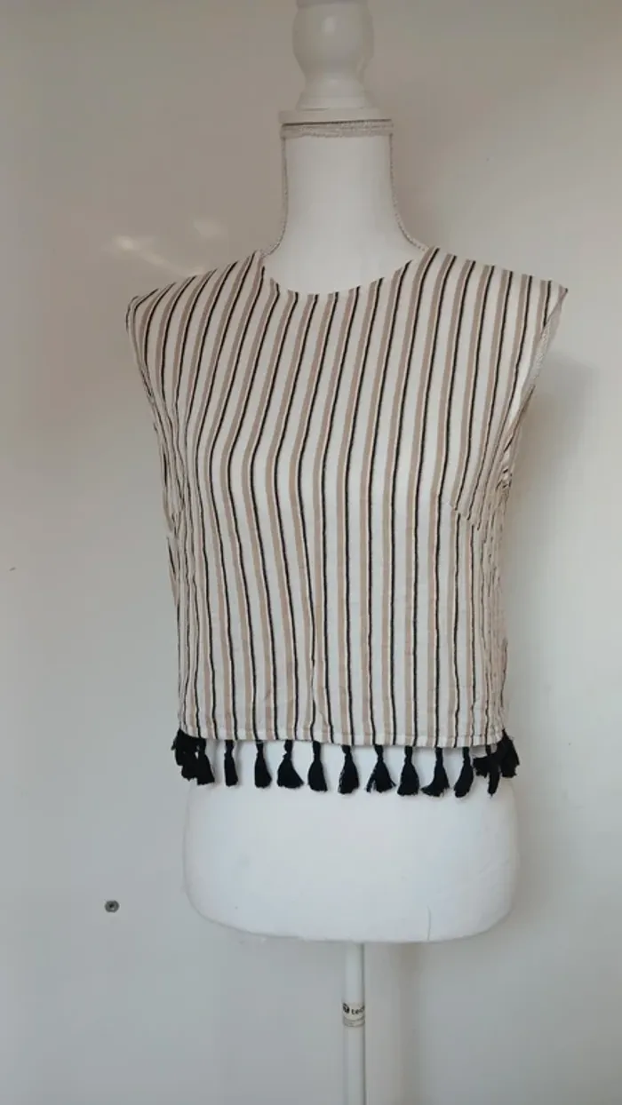 Top d'été boheme  Mango