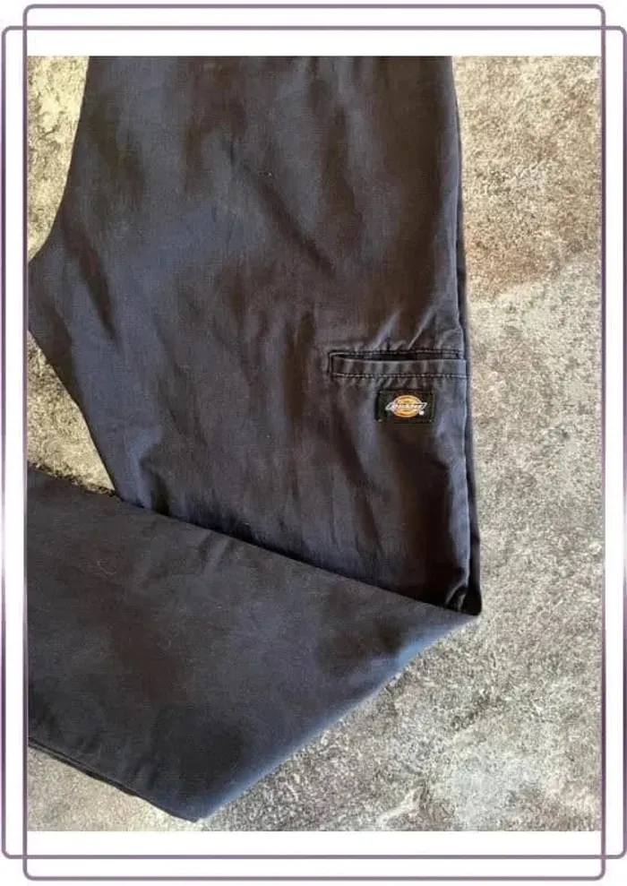 Chino bleu marine homme Dickies taille 46 Men navy blue Pantaloni uomo Marineblaue Chinos Herren - photo numéro 2