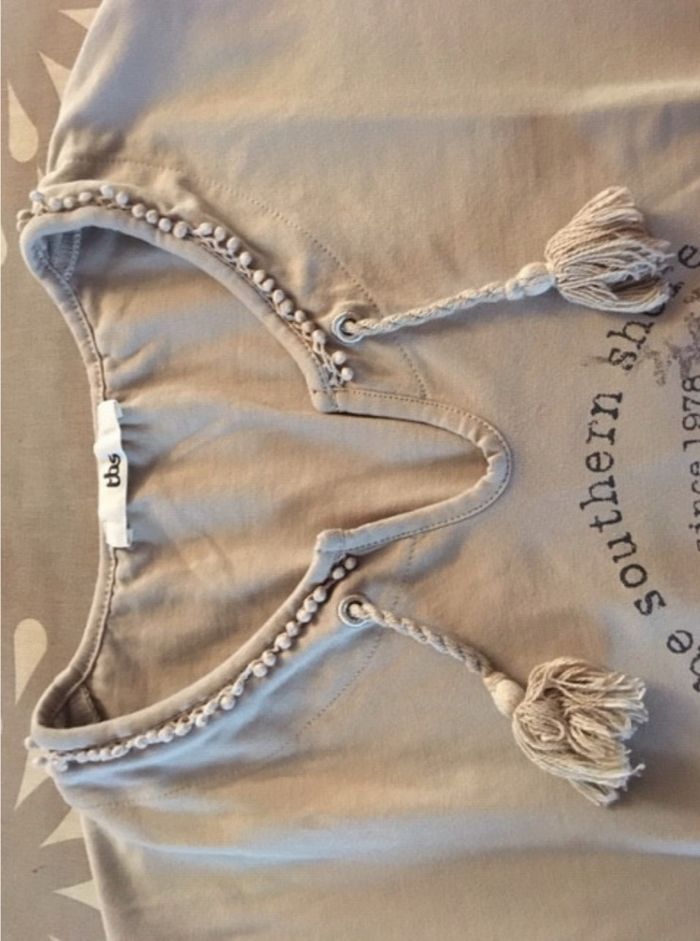 T-shirt femme manches longues - TBS - taille 38 - photo numéro 2