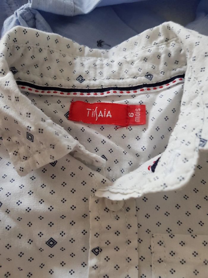 Lot de 3 chemises garçon 6 mois - photo numéro 3